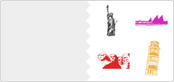 Stickers Monuments